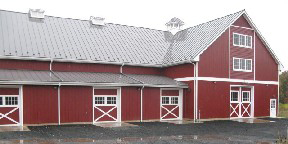 Solar Powered Barn at Terhune Orchards