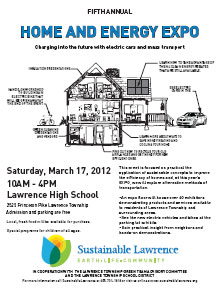 Flyer for 2012 Home and Energy Expo